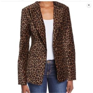 A.L.C velvet leopard Mercer blazer